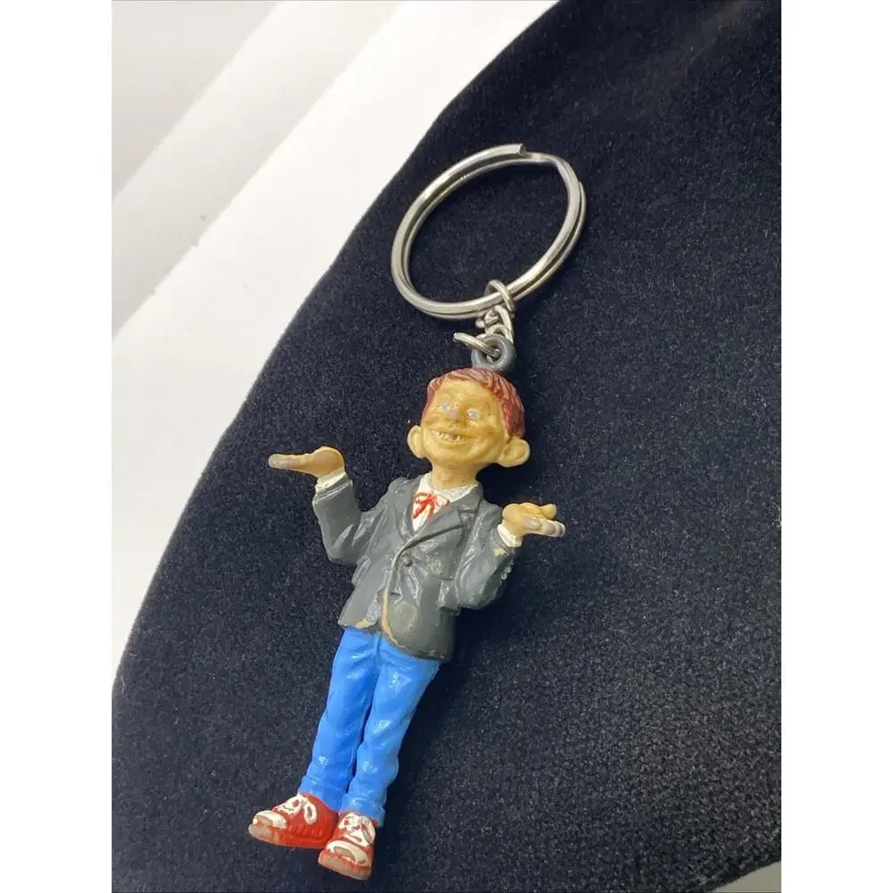 Vintage Alfred E Neuman Keychain Madtv 1999